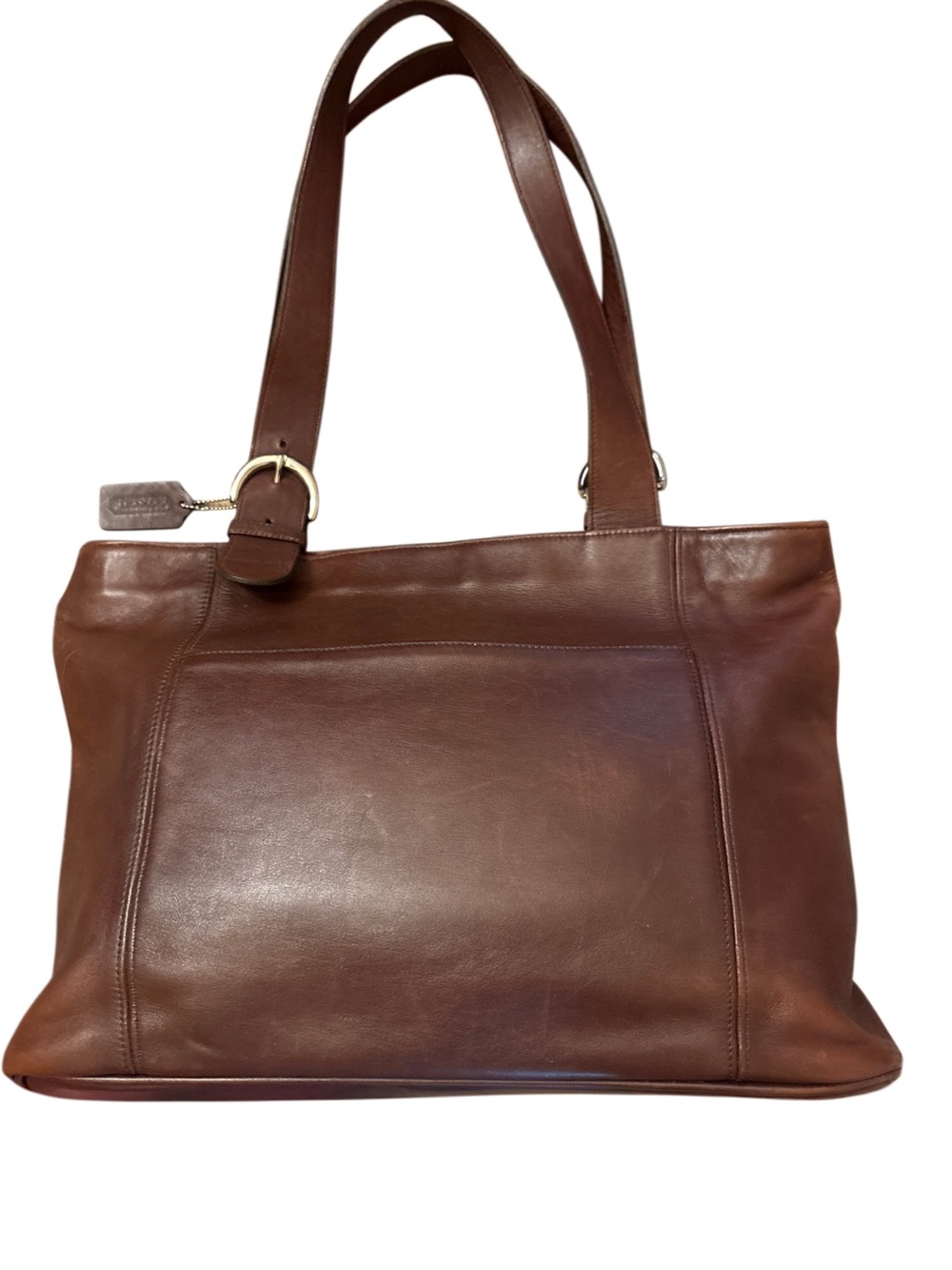 Coach Vintage 1998 Soho Zip Tote Mahogany made in Dominican Republic 4155
